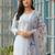 Roun Neck Straight Kurta With Trousers & With Dupatta