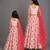 Baby Pink Printed Chanderi Lehenga Set