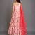 Baby Pink Printed Chanderi Lehenga Set