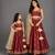 Maroon Embroidered Chanderi Lehenga Set