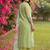 Women Floral Embroidered Regular Thread Work Kurta with Trousers & With Dupatta