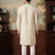 roman silk fabric embroidery mens designer party wear kurta pajama.