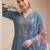 Women Floral Embroidered Regular Mirror Work Kurta with Trousers & With Dupatta