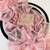 Baby Pink Color Plain Satin Silk Blend Saree