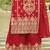 Ethnic Motifs Embroidered Straight Kurta With Palazzos & Dupatta