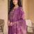 Women Floral Embroidered Regular Thread Work Kurta with Trousers & With Dupatta
