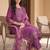 Women Floral Embroidered Regular Thread Work Kurta with Trousers & With Dupatta