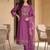 Women Floral Embroidered Regular Thread Work Kurta with Trousers & With Dupatta