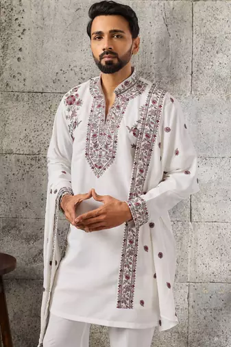 Mens kurta pant with dupatta