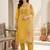 Women Floral Embroidered Regular Thread Work Pure Cotton Kurta with Trousers & With Dupatta