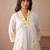 Women Floral Embroidered Regular Thread Work Pure Cotton Kurta with Trousers & With Dupatta