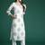 Ethnic Motifs Printed Sequinned Pure Cotton Kurta With Trousers & Dupatta