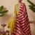 Women Embroidered Straight Kurta with Trousers & With Dupatta