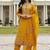 Women Floral Embroidered Regular Thread Work Kurta with Trousers & With Dupatta