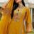 Women Floral Embroidered Regular Thread Work Kurta with Trousers & With Dupatta