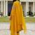Women Floral Embroidered Regular Thread Work Kurta with Trousers & With Dupatta