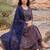 Women Paisley Printed Pleated Mirror Work Pure Cotton Kurta with Trousers & With Dupatta