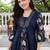 Women Floral Printed Empire Pure Cotton Kurta with Trousers