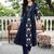 Women Floral Printed Empire Pure Cotton Kurta with Trousers
