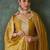 Women Embroidered Regular Sequinned Kurta with Trousers & Dupatta