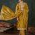 Women Embroidered Regular Sequinned Kurta with Trousers & Dupatta