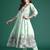 Ethnic Motifs Printed Pleated Pure Cotton Kurta with Trousers & Dupatta
