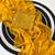 Yellow Color Plain Satin Silk Blend Saree
