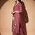 Women Floral Embroidered Regular Thread Work Kurta with Trousers & With Dupatta