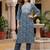Women Floral Embroidered Regular Thread Work Pure Cotton Kurta with Trousers