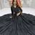 Navratri special black pure cotton anarkali gown with gold lace work