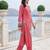 Women Printed Regular Kurta with Trousers