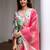 Women Floral Printed Regular Kurta with Trousers & With Dupatta