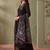 Women Floral Embroidered Regular Thread Work Kurta with Palazzos & With Dupatta