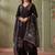 Women Floral Embroidered Regular Thread Work Kurta with Palazzos & With Dupatta