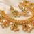Multicolor guttapoosalu necklace set