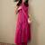 Women Embroidered Regular Thread Work Pure Cotton Kurta with Trousers