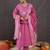 Women Floral Embroidered Regular Thread Work Pure Cotton Kurta with Trousers & With Dupatta