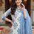 Women Floral Printed Regular Pure Cotton Kurta with Trousers & With Dupatta