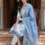 Women Floral Printed Regular Pure Cotton Kurta with Trousers & With Dupatta