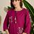 Women Ethnic Motifs Embroidered Regular Thread Work Pure Cotton Kurta with Trousers
