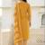 Women Ethnic Motifs Printed Regular Thread Work Pure Cotton Kurta with Trousers & With Dupatta