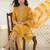 Women Ethnic Motifs Printed Regular Thread Work Pure Cotton Kurta with Trousers & With Dupatta