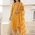 Women Ethnic Motifs Printed Regular Thread Work Pure Cotton Kurta with Trousers & With Dupatta