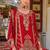 Women Ethnic Motifs Embroidered Regular Mirror Work Kurta with Palazzos & With Dupatta