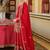 Women Ethnic Motifs Embroidered Regular Mirror Work Kurta with Palazzos & With Dupatta
