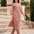 Women Floral Embroidered Regular Thread Work Pure Cotton Kurta with Trousers