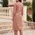 Women Floral Embroidered Regular Thread Work Pure Cotton Kurta with Trousers