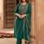 Women Ethnic Motifs Embroidered Regular Thread Work Liva Kurta with Trousers & With Dupatta