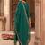 Women Ethnic Motifs Embroidered Regular Thread Work Liva Kurta with Trousers & With Dupatta