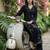 Women Floral Embroidered Regular Thread Work Kurta with Trousers